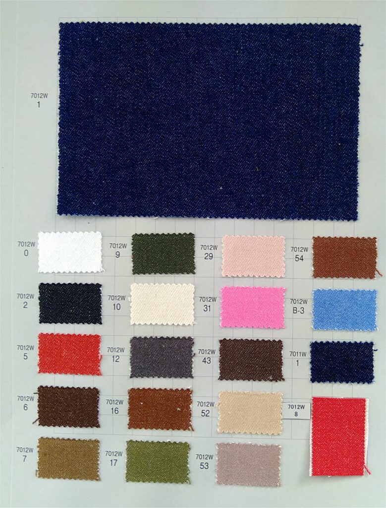 テーラー竹内 刈谷市 ワッシャーデニムでオーダーする