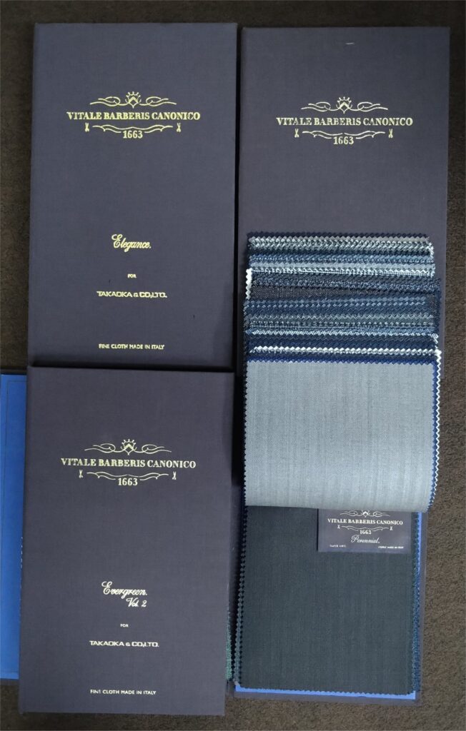 テーラー竹内 刈谷市 2026年秋冬 カノニコ VITALE BARBERIS CANONICO